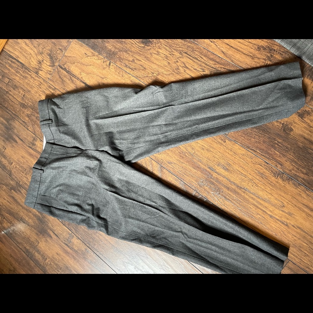 Wool grey pants